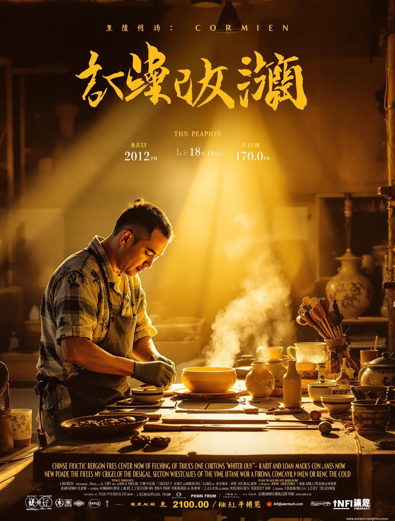 宅男影院出品纪录片《匠人中国》海报